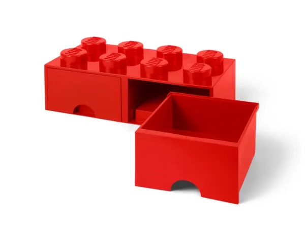 5006131 - Brique 8 tenons avec tiroirs-rouge