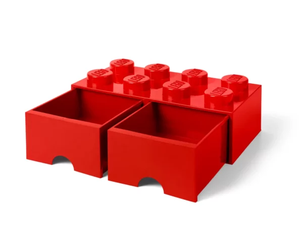 5006131 - Brique 8 tenons avec tiroirs-rouge – Image 2