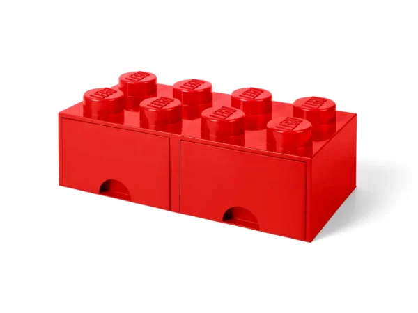 5006131 - Brique 8 tenons avec tiroirs-rouge – Image 3